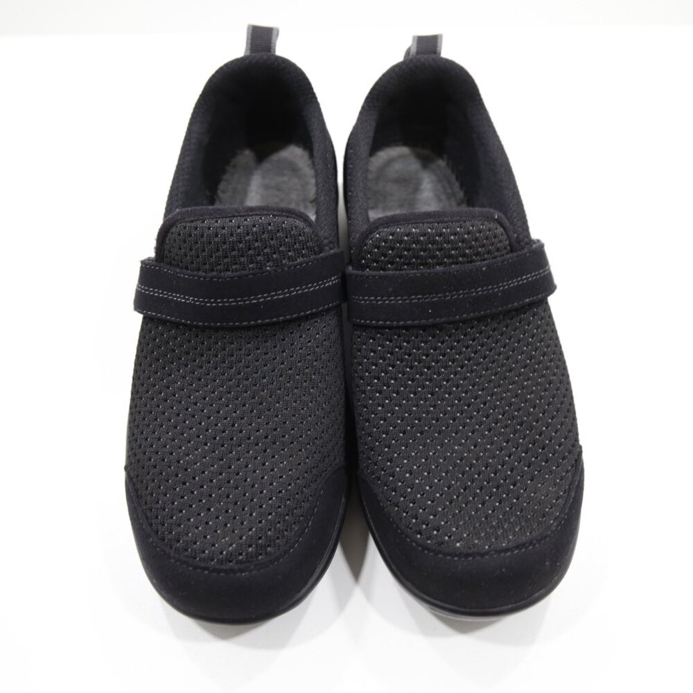 Orthofeet Quincy Black Fabric Comfort Sneakers - 9 M. No insoles - Picture 6 of 7